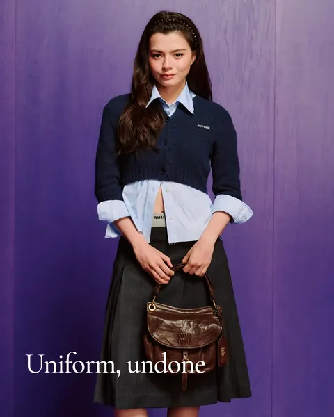 A Miu Miu post made in Keeng: uniform, undone